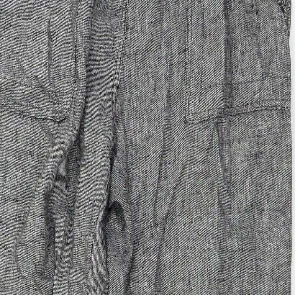Nutmeg  Womens Grey   Trousers  Size 12 L24 in