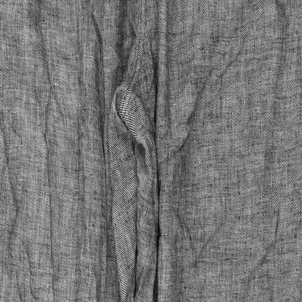 Nutmeg  Womens Grey   Trousers  Size 12 L24 in