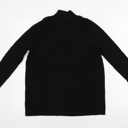 Nutmeg  Womens Black   Pullover Jumper Size 12