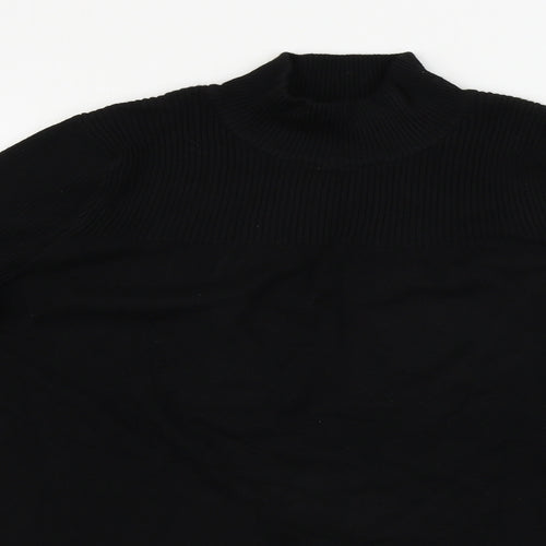 Nutmeg  Womens Black   Pullover Jumper Size 12