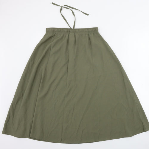 Damart  Womens Green   A-Line Skirt Size 12