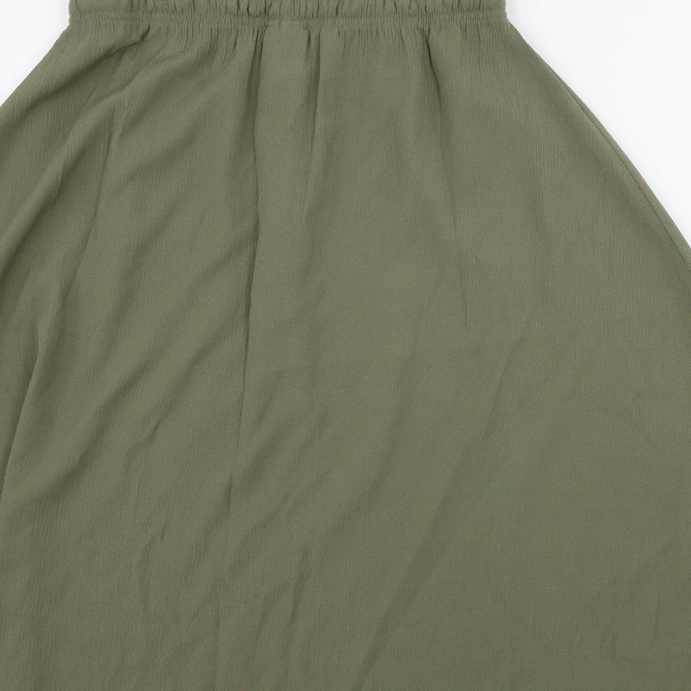 Damart  Womens Green   A-Line Skirt Size 12