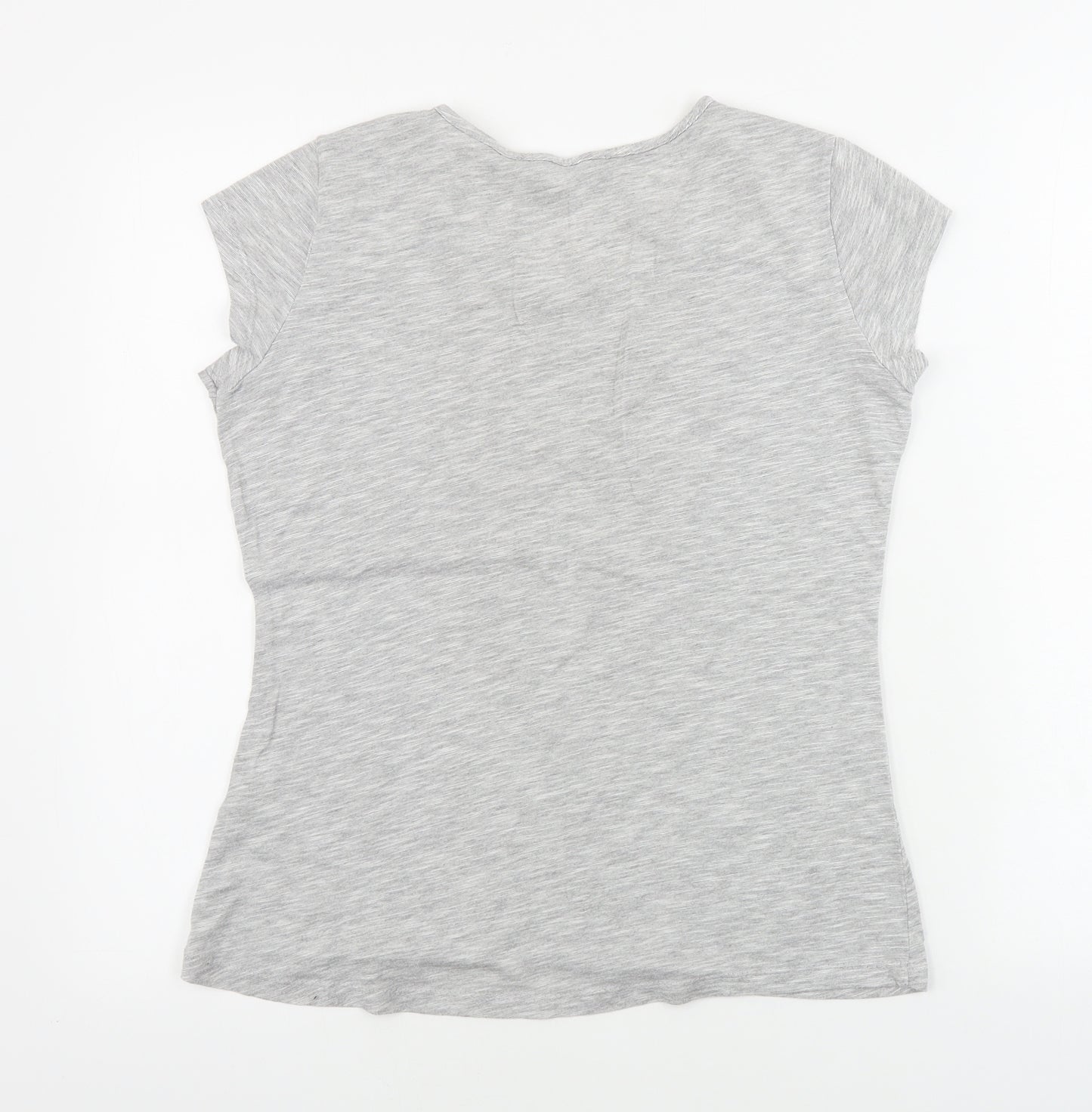 Dorothy Perkins  Womens Grey   Basic T-Shirt Size 10
