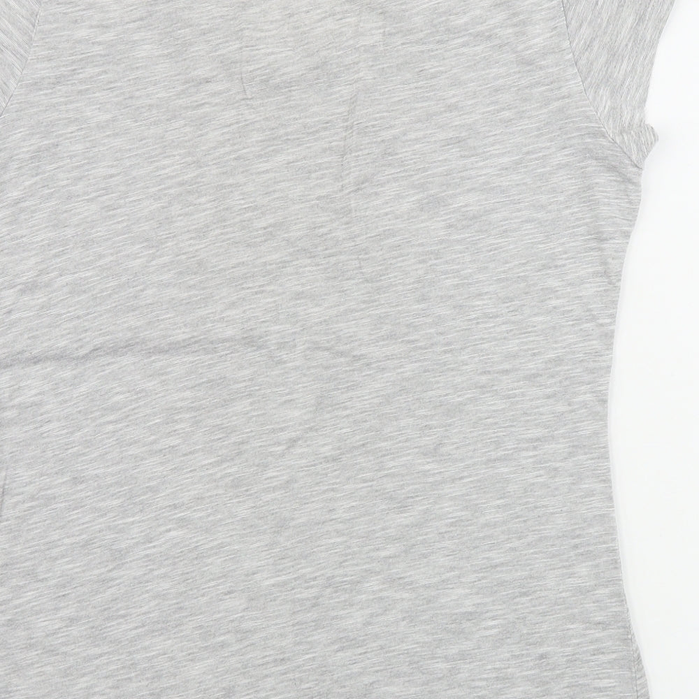 Dorothy Perkins  Womens Grey   Basic T-Shirt Size 10