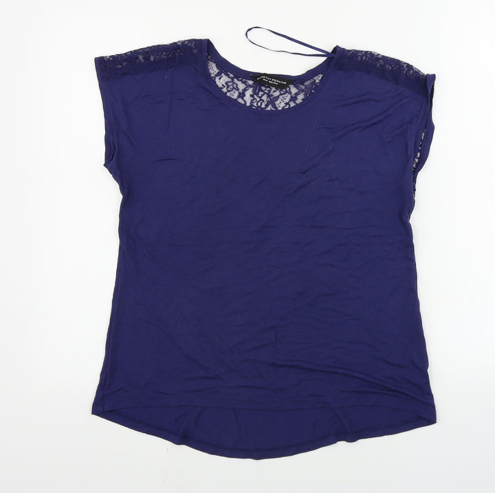 Dorothy Perkins Womens Blue Basic Tank Size 10
