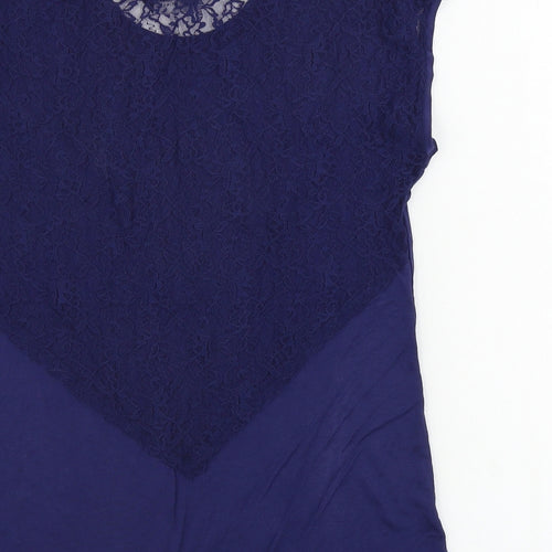 Dorothy Perkins  Womens Blue   Basic Tank Size 10