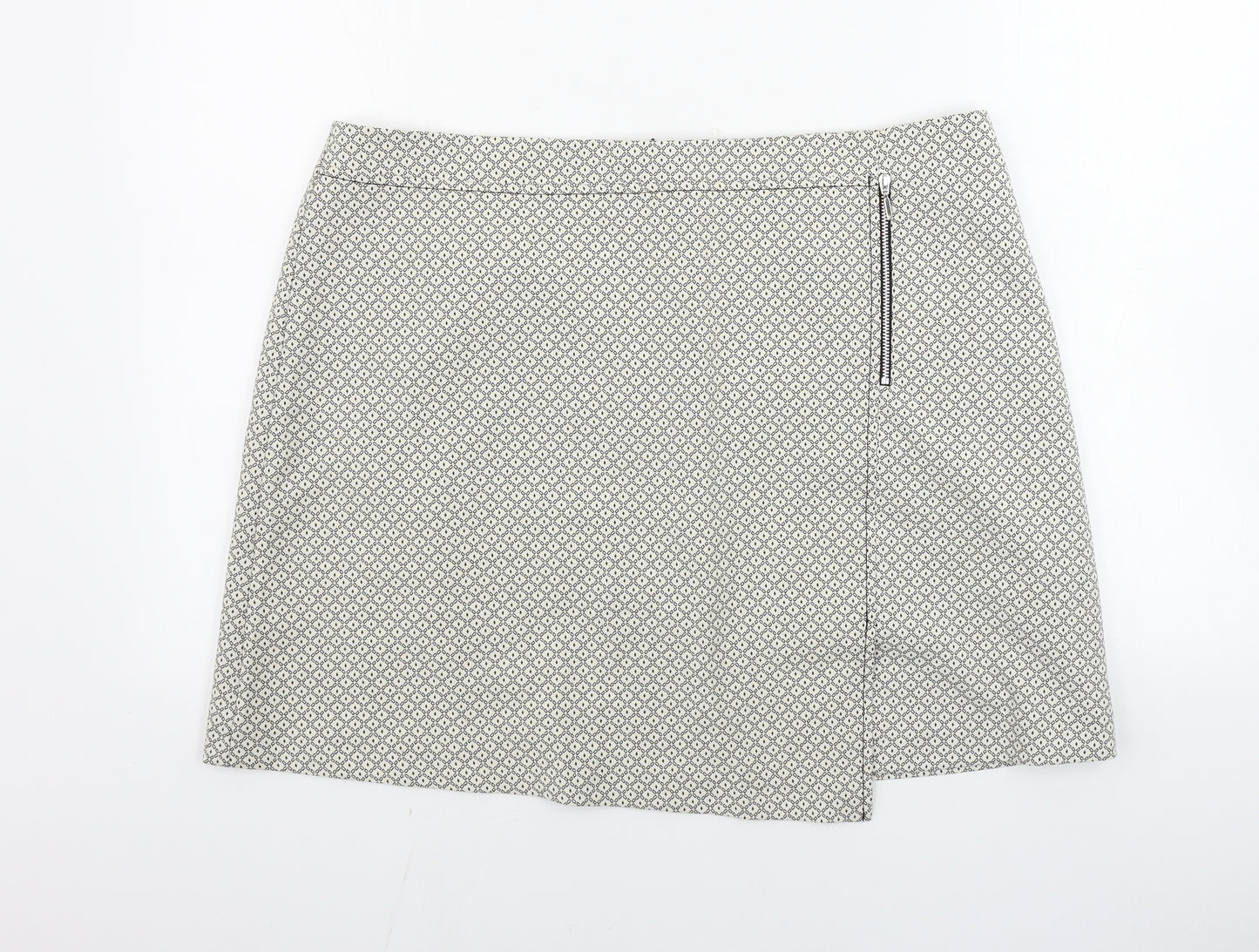 New Look  Womens Beige   A-Line Skirt Size 18