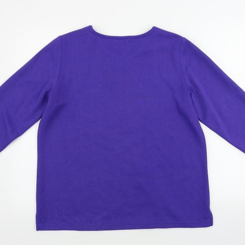 Bonmarché  Womens Purple   Pullover Jumper Size M