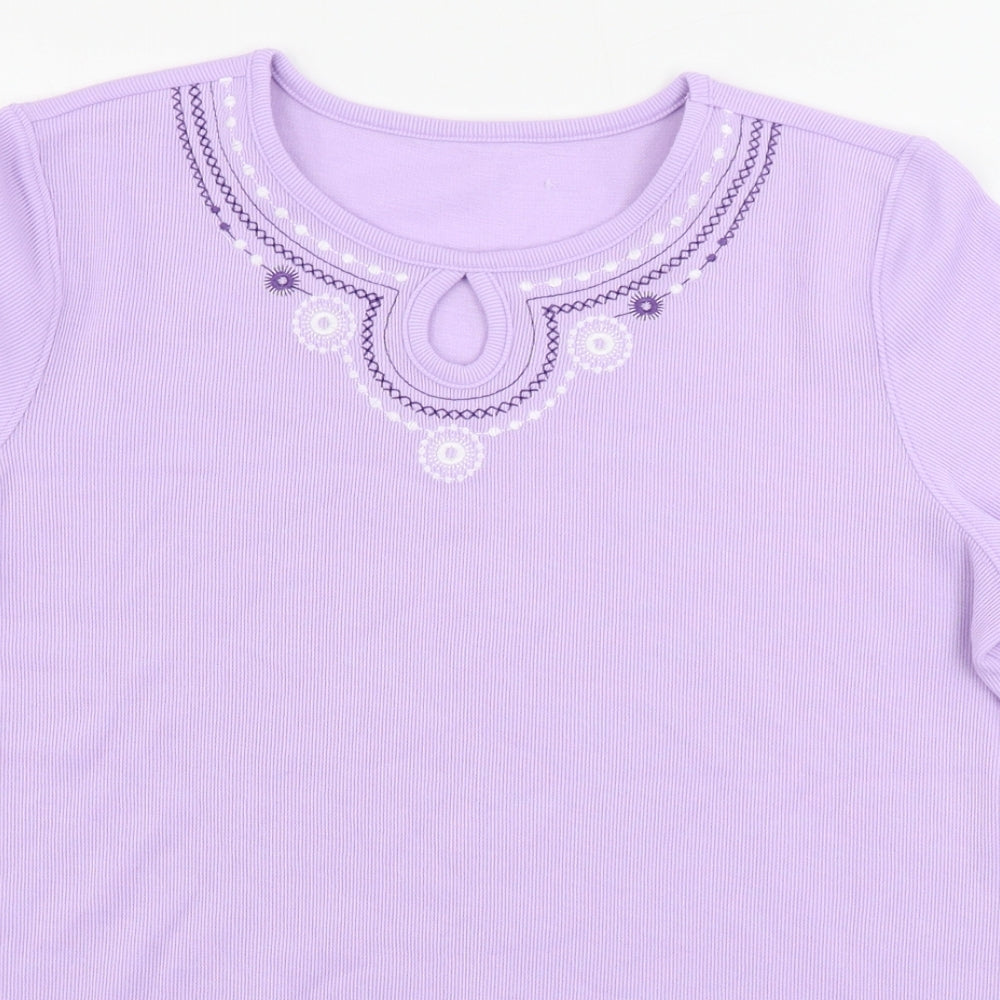 bm  Womens Pink   Basic T-Shirt Size S