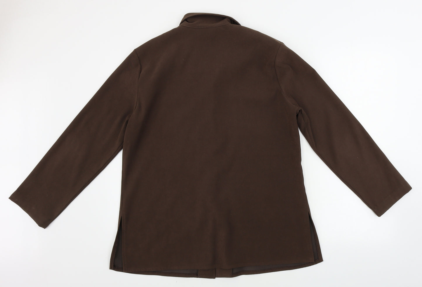 SALOOS  Womens Brown   Jacket Blazer Size 14