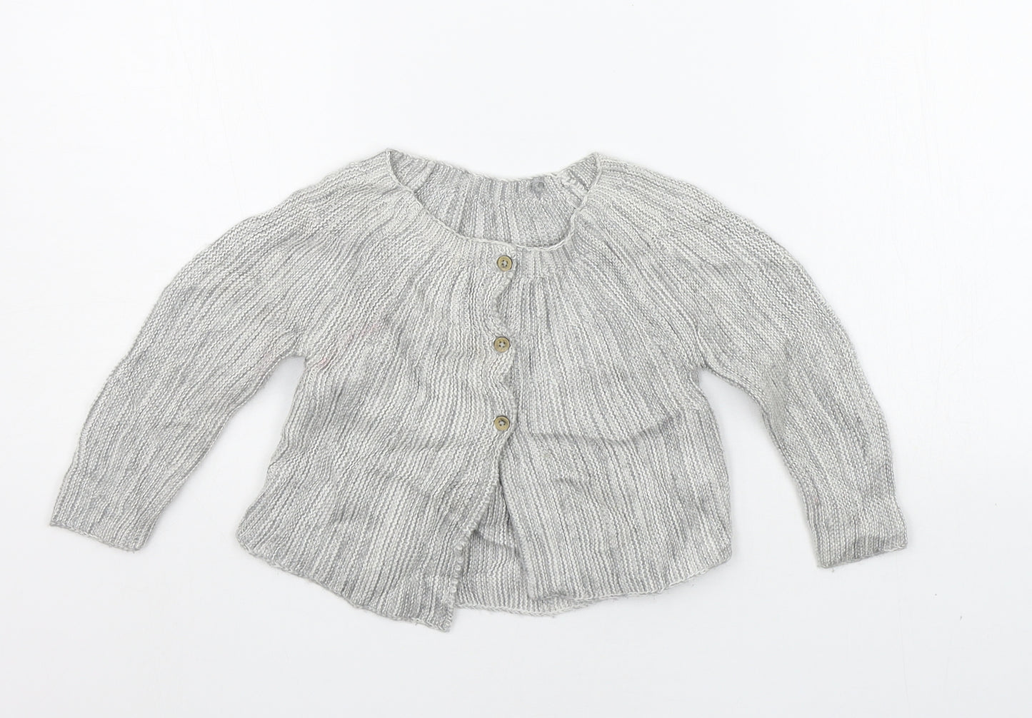 TU Baby Grey   Cardigan Jumper Size 9-12 Months