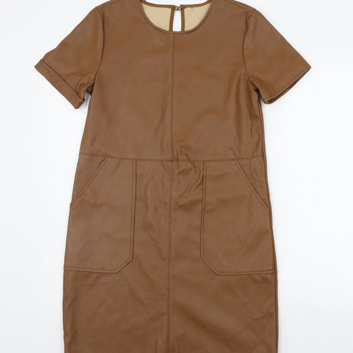 Primark Womens Brown   A-Line  Size 10