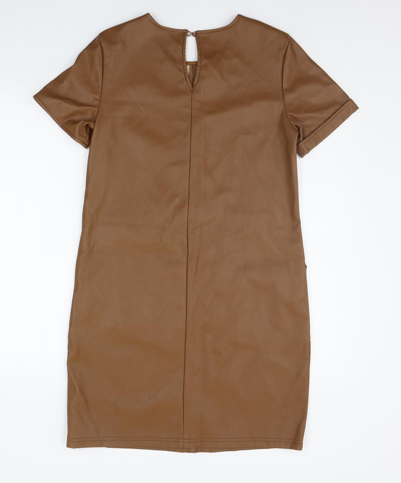 Primark Womens Brown   A-Line  Size 10