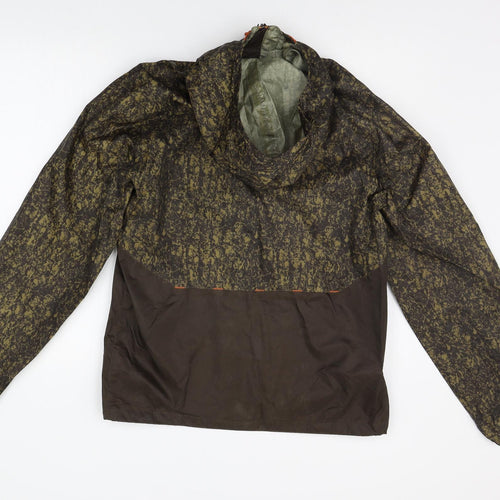 DECATHLON Womens Green Geometric  Jacket Coat Size S