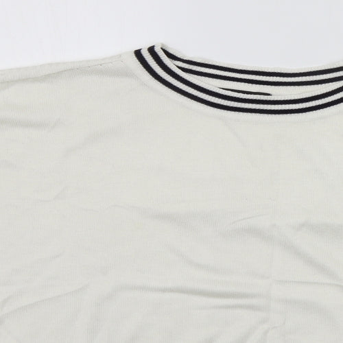 NEXT Womens White   Pullover Jumper Size M