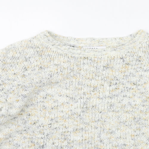 Papaya Womens Grey   Pullover Jumper Size S