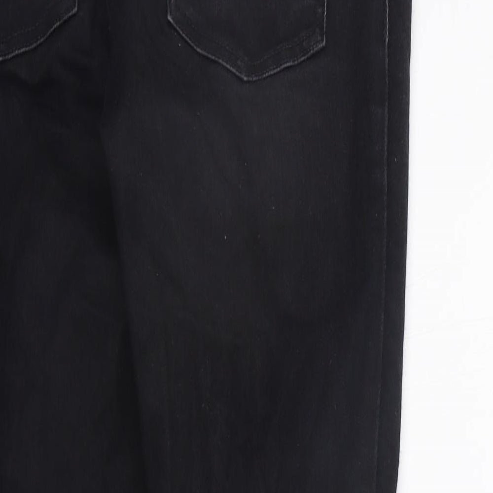 New Look Womens Black   Straight Jeans Size 8 L24 in