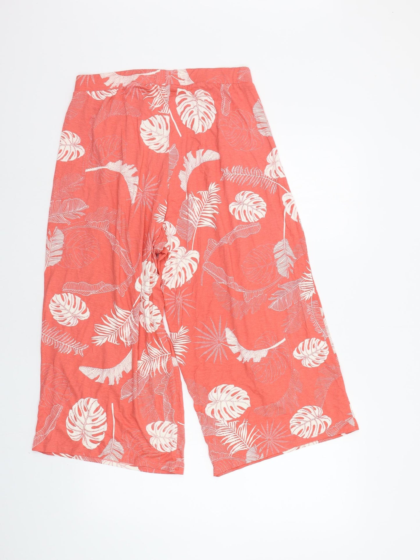 George Womens Orange Geometric  Trousers  Size 14 L20 in