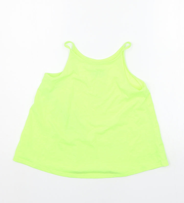 F&F Girls Green   Basic Tank Size 8-9 Years
