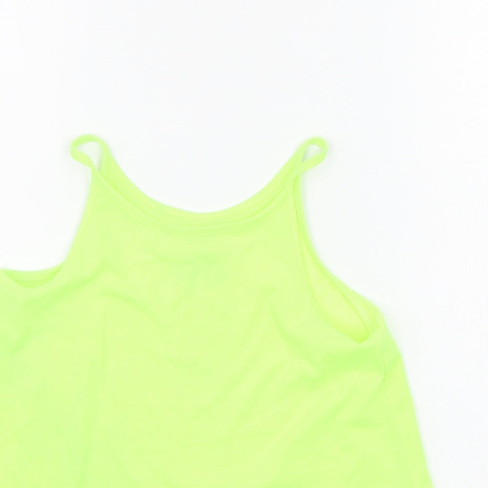 F&F Girls Green   Basic Tank Size 8-9 Years
