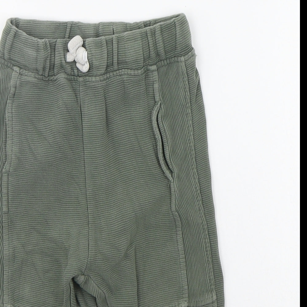 Zara Boys Green   Jogger Trousers Size 2-3 Years