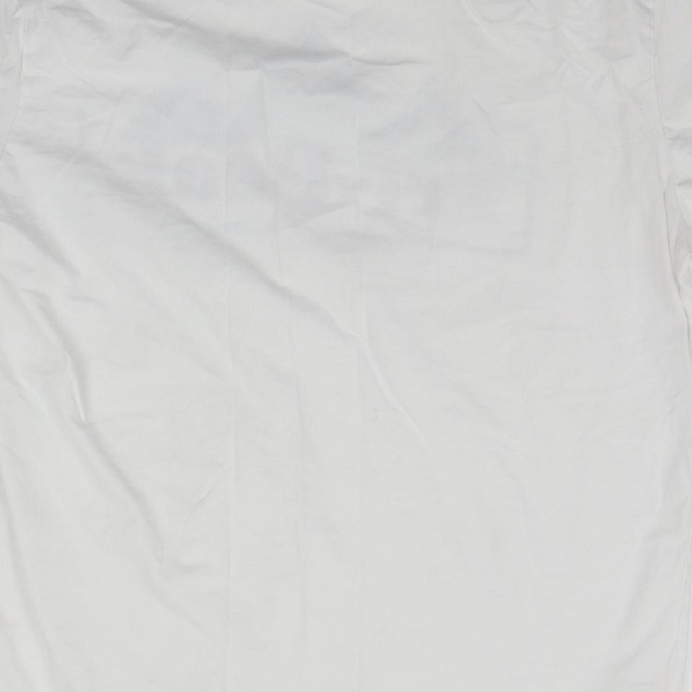 Peacocks Mens White    T-Shirt Size L