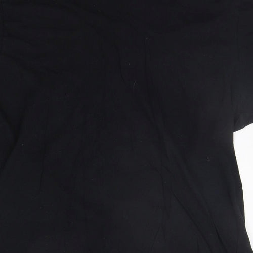 Donnay Womens Black   Basic T-Shirt Size XL