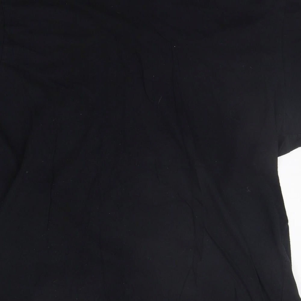 Donnay Womens Black   Basic T-Shirt Size XL