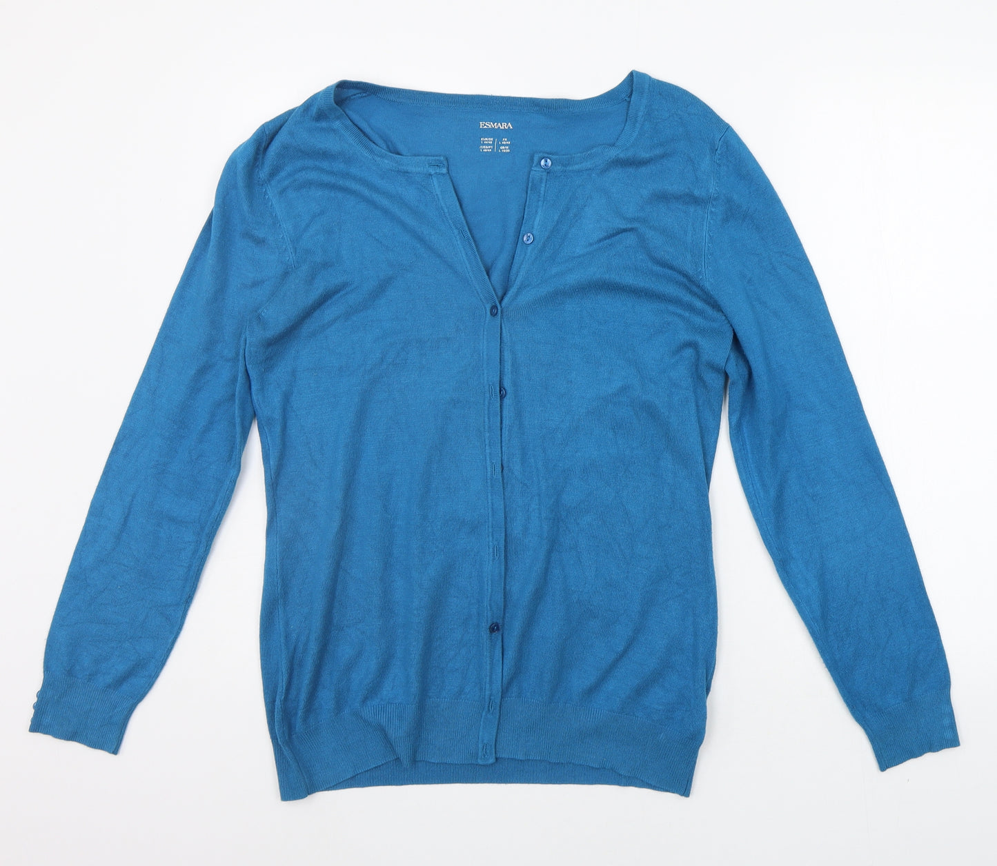 ESMARA Womens Blue   Cardigan Jumper Size L
