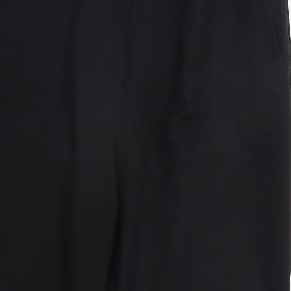 Peacocks Womens Black   Trousers  Size 18 L29 in