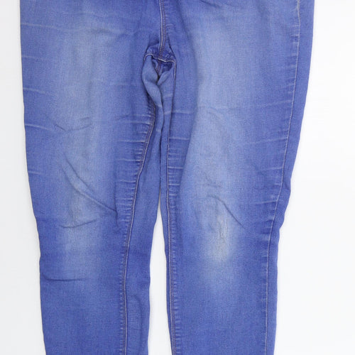 /DENIEM Womens Blue   Straight Jeans Size 12 L25 in