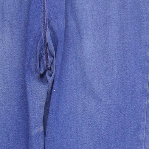 /DENIEM Womens Blue   Straight Jeans Size 12 L25 in