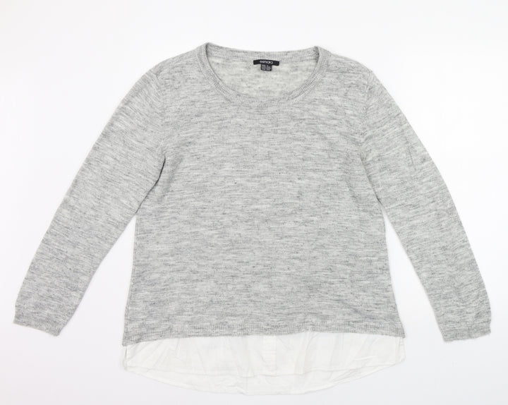 ESMARA Womens Grey   Pullover Jumper Size L