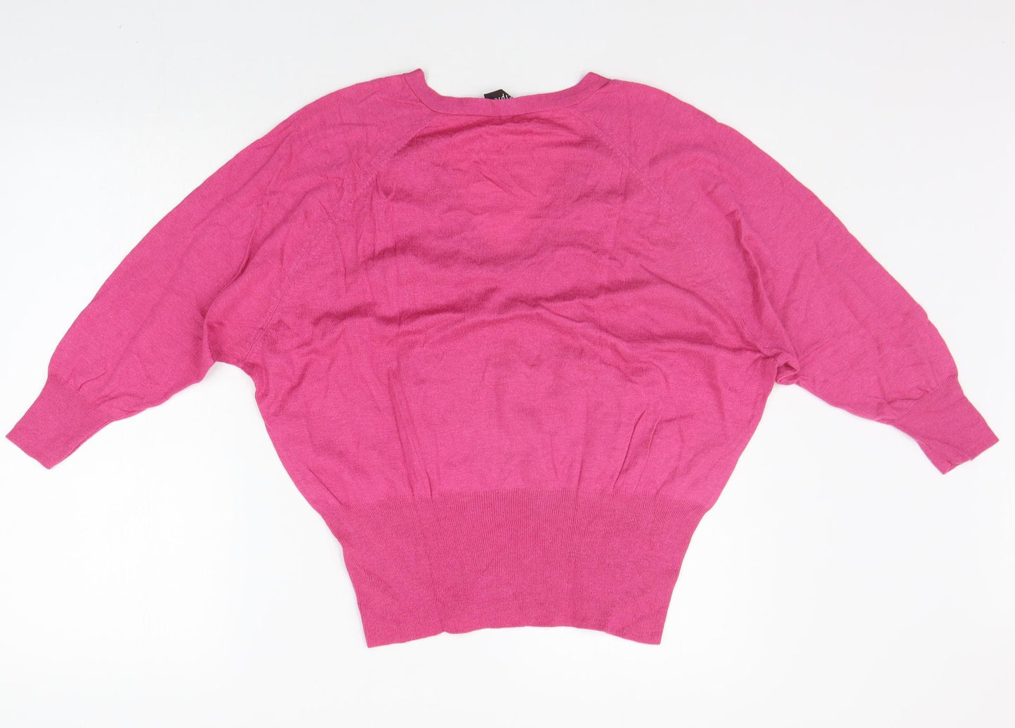 Principles Womens Pink Striped  Pullover Jumper Size 14