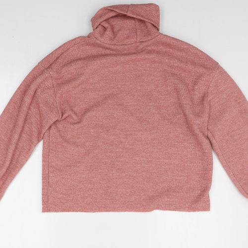 SheIn Womens Orange   Pullover Jumper Size M