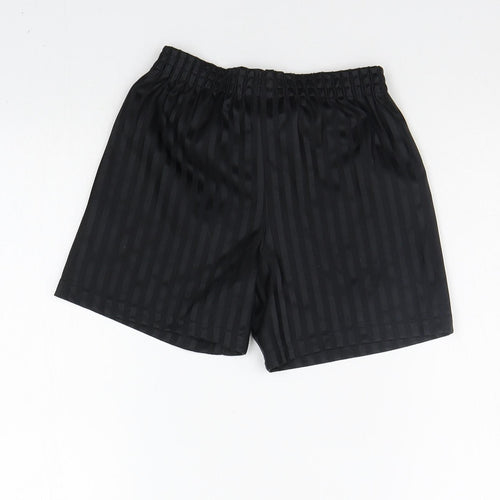George Boys Black   Sweat Shorts Size 6-7 Years