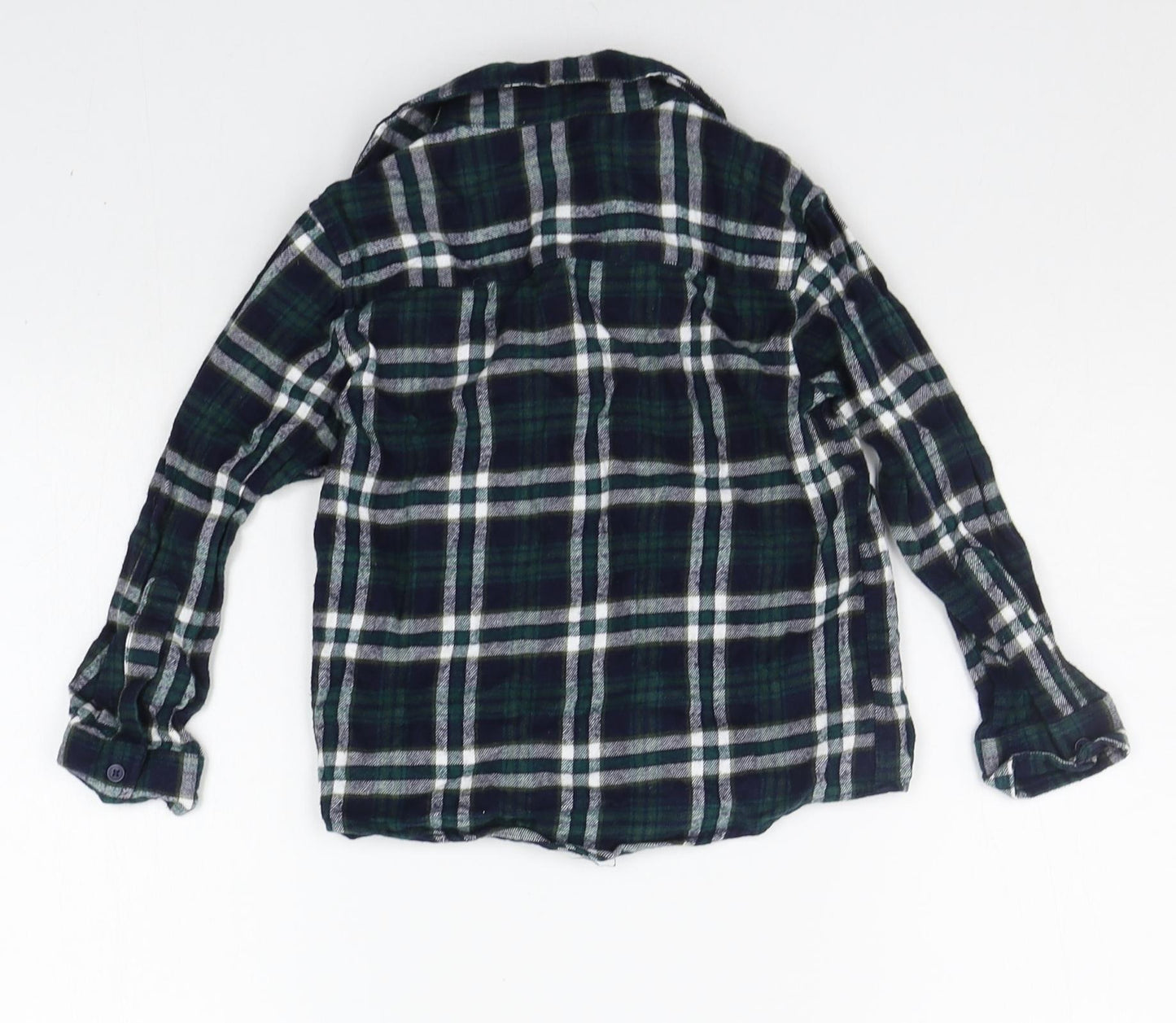 Primark Boys Blue Check  Basic Button-Up Size 3-4 Years