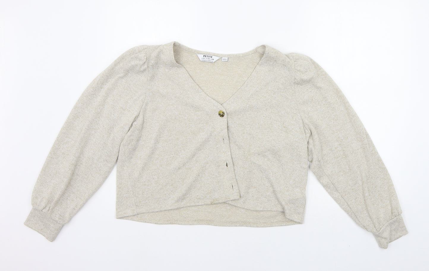Dorothy Perkins Womens Beige   Cardigan Jumper Size 16