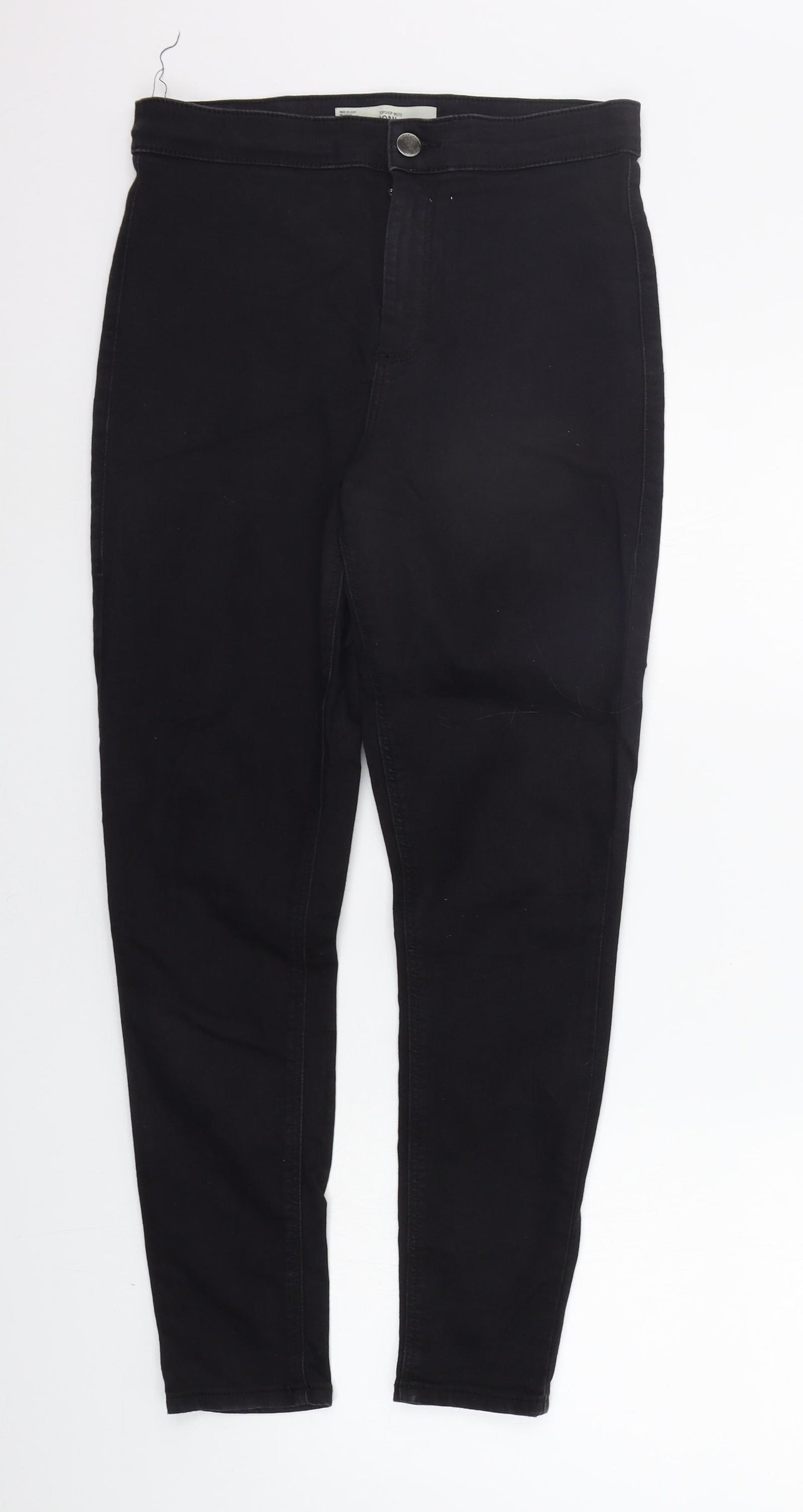 Topshop Womens Black   Jegging Jeans Size 30 in L30 in