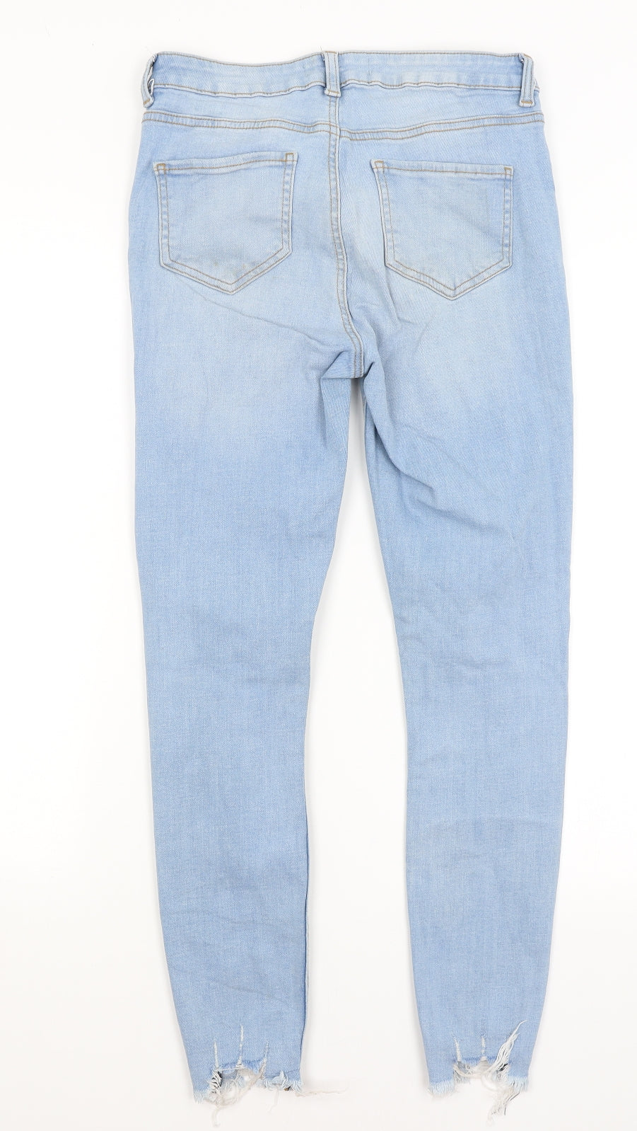 Denim Co Womens Blue   Skinny Jeans Size 10 L27 in
