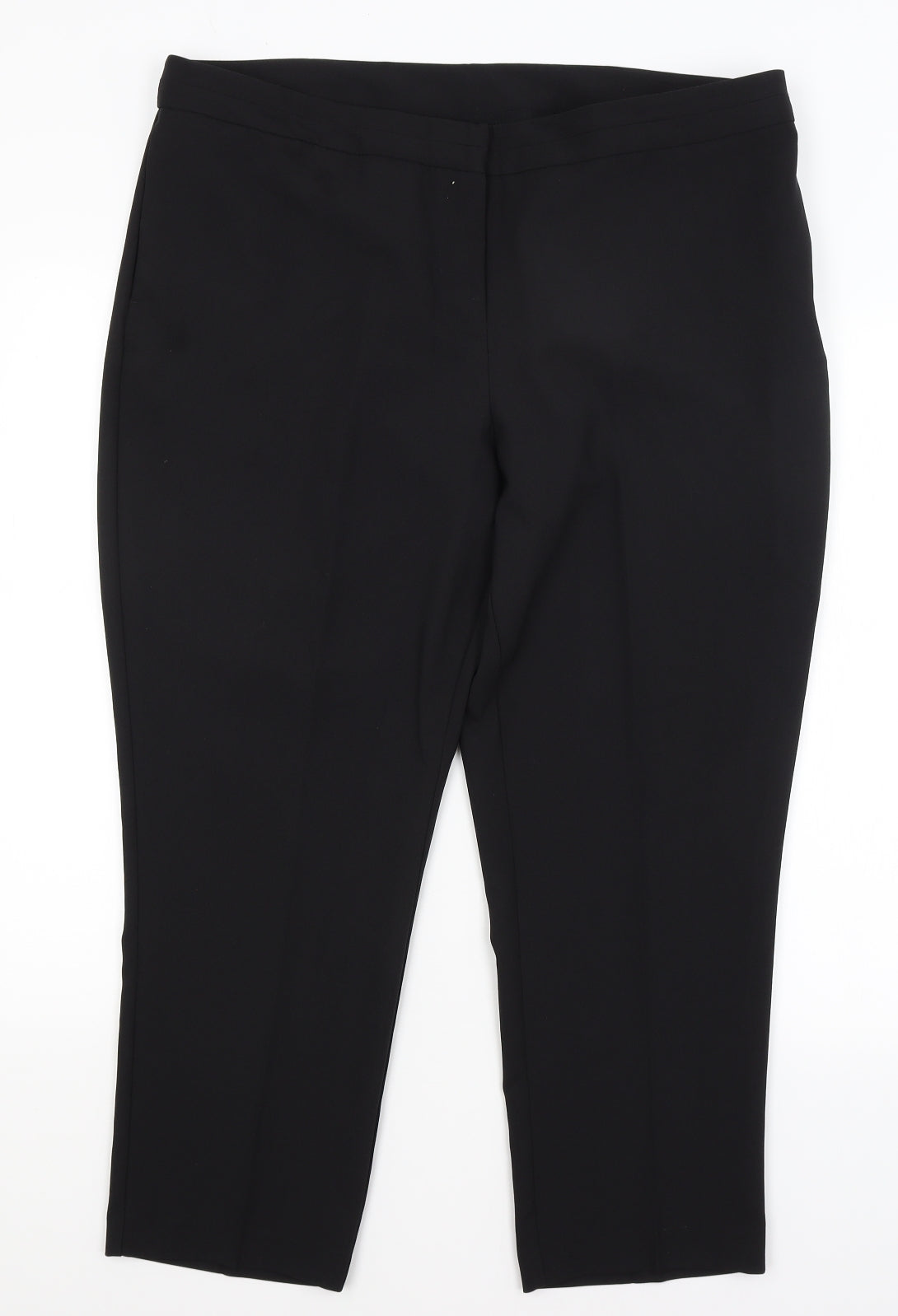 Bonmarche Womens Black   Trousers  Size 18 L25 in