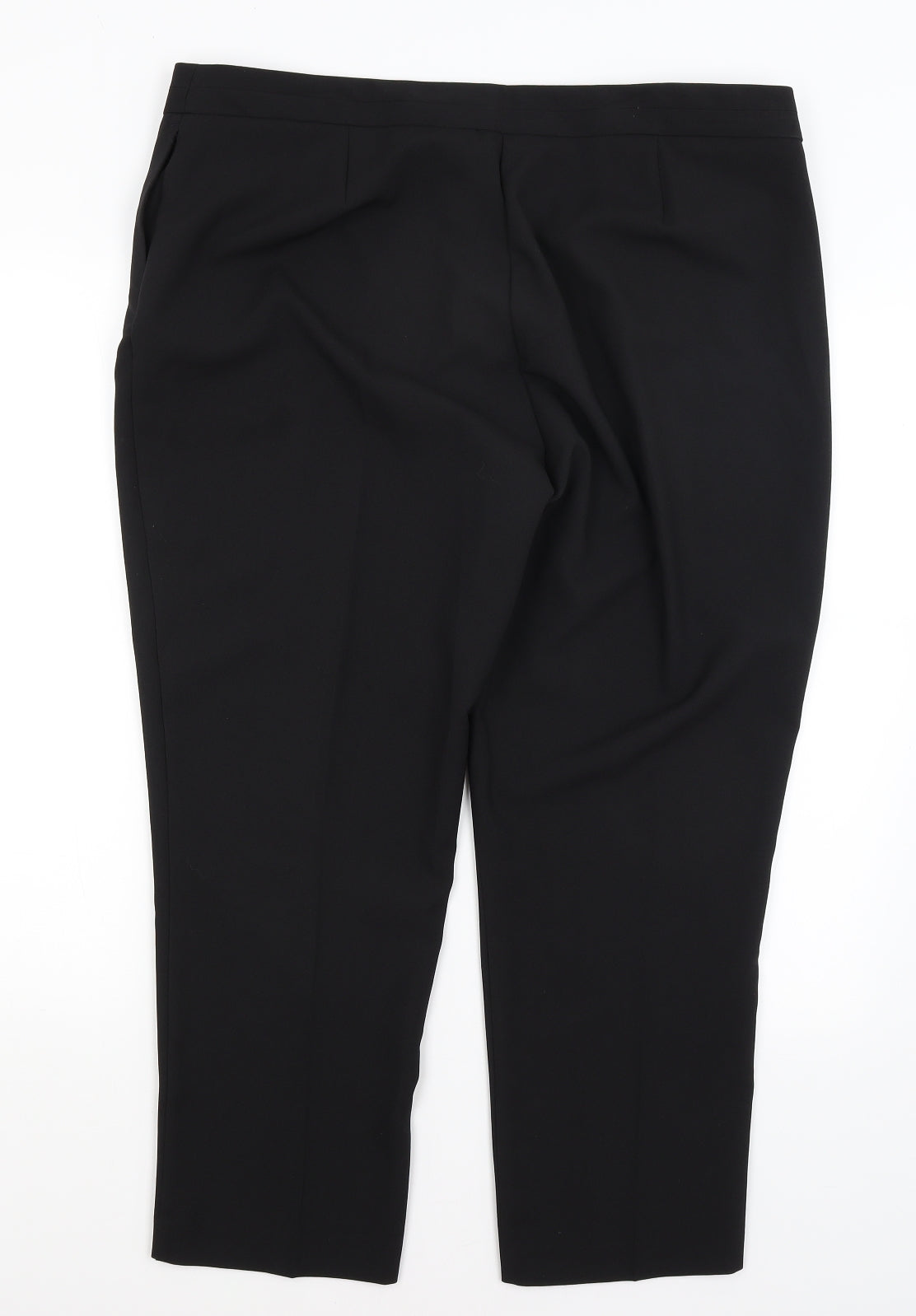 Bonmarche Womens Black   Trousers  Size 18 L25 in