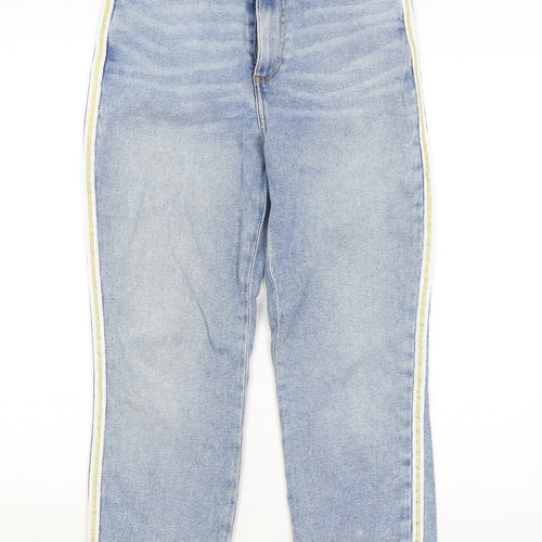 Denim Co Womens Blue   Straight Jeans Size 8 L25.5 in