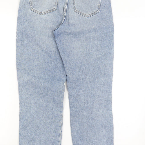 Denim Co Womens Blue   Straight Jeans Size 8 L25.5 in