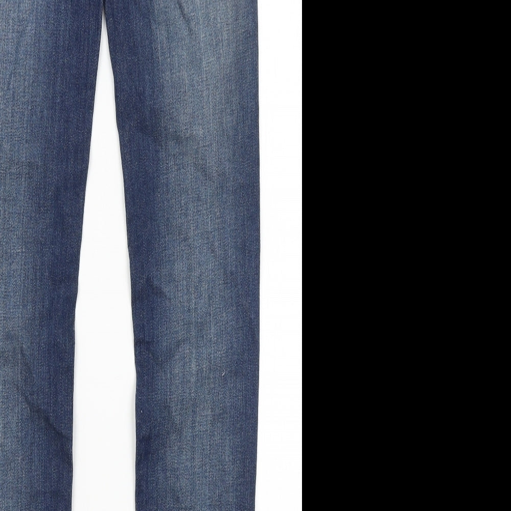 Preworn Girls Blue   Skinny Jeans Size 14 Years