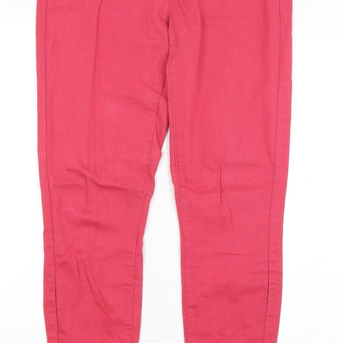Denim Co Womens Pink   Jegging Jeans Size 12 L30 in