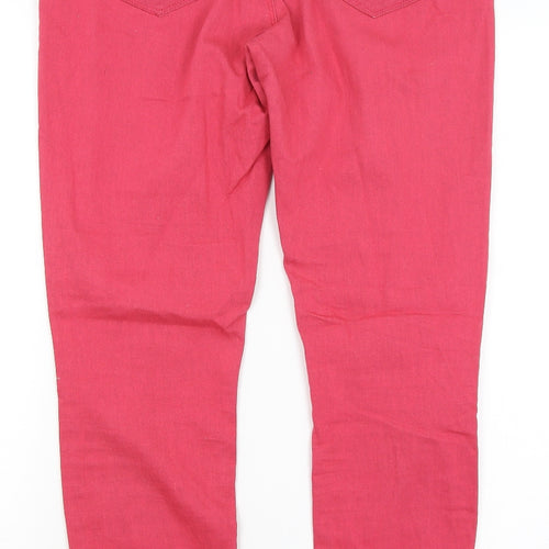 Denim Co Womens Pink   Jegging Jeans Size 12 L30 in