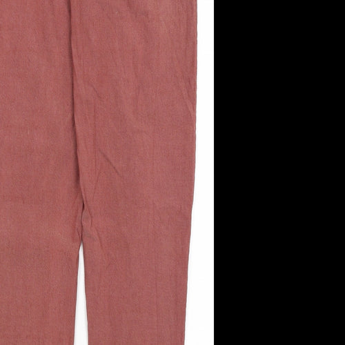 Preworn Womens Red   Trousers  Size 10 L27 in
