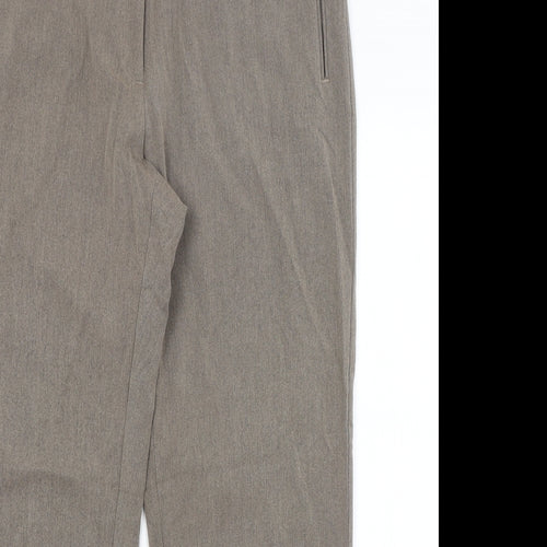 M&S Womens Brown   Trousers  Size 16 L27.5 in