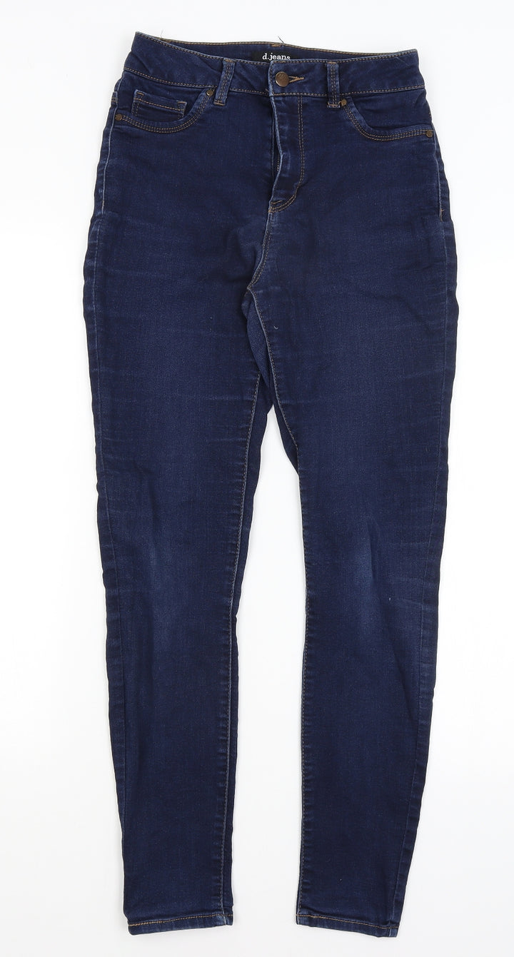 D Jeans Womens Blue Skinny Jeans Size 6 L28 in